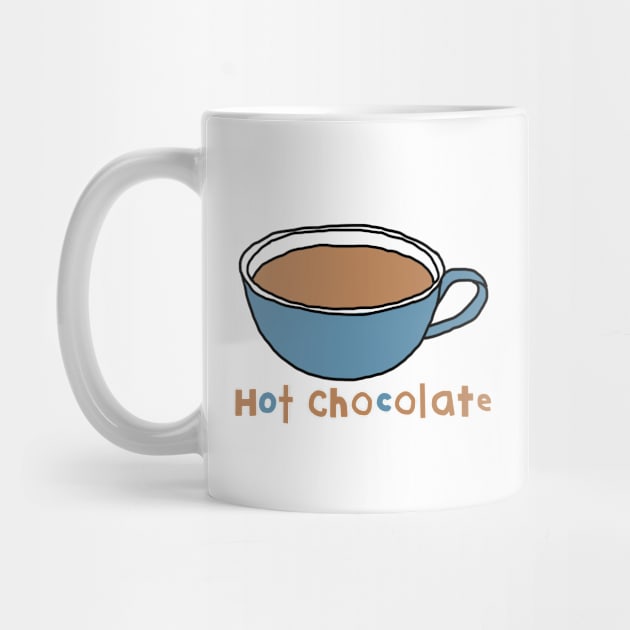 Hot Chocolate in a Cup Food by ellenhenryart